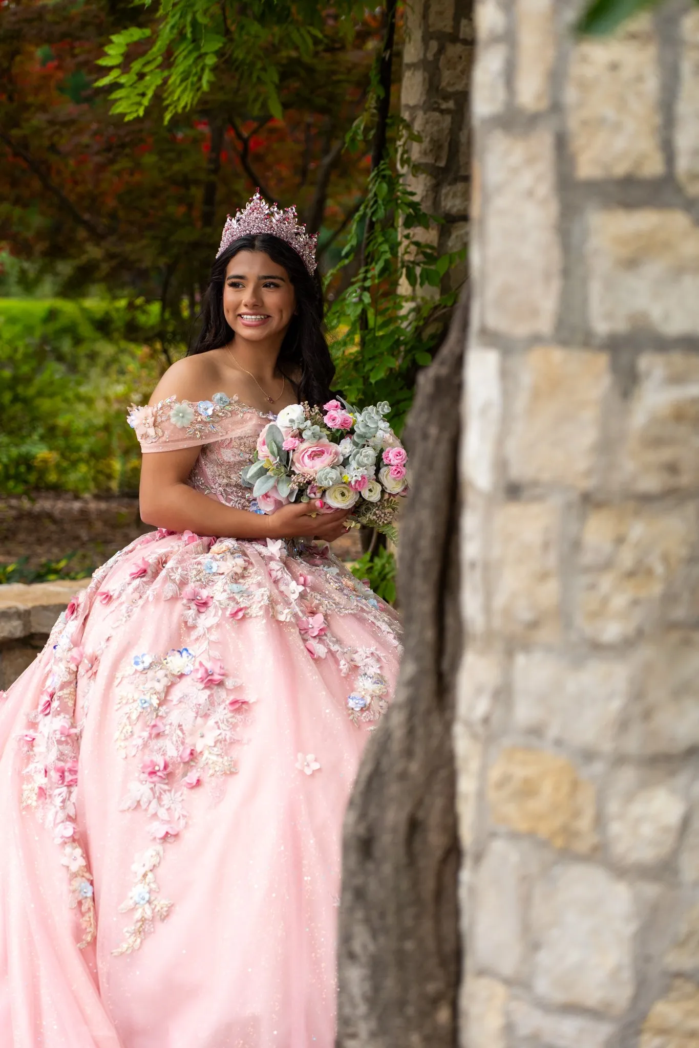 XV de Aliyah: foto de quinceañera 1 por el fotógrafo de Dallas Rony Lanza