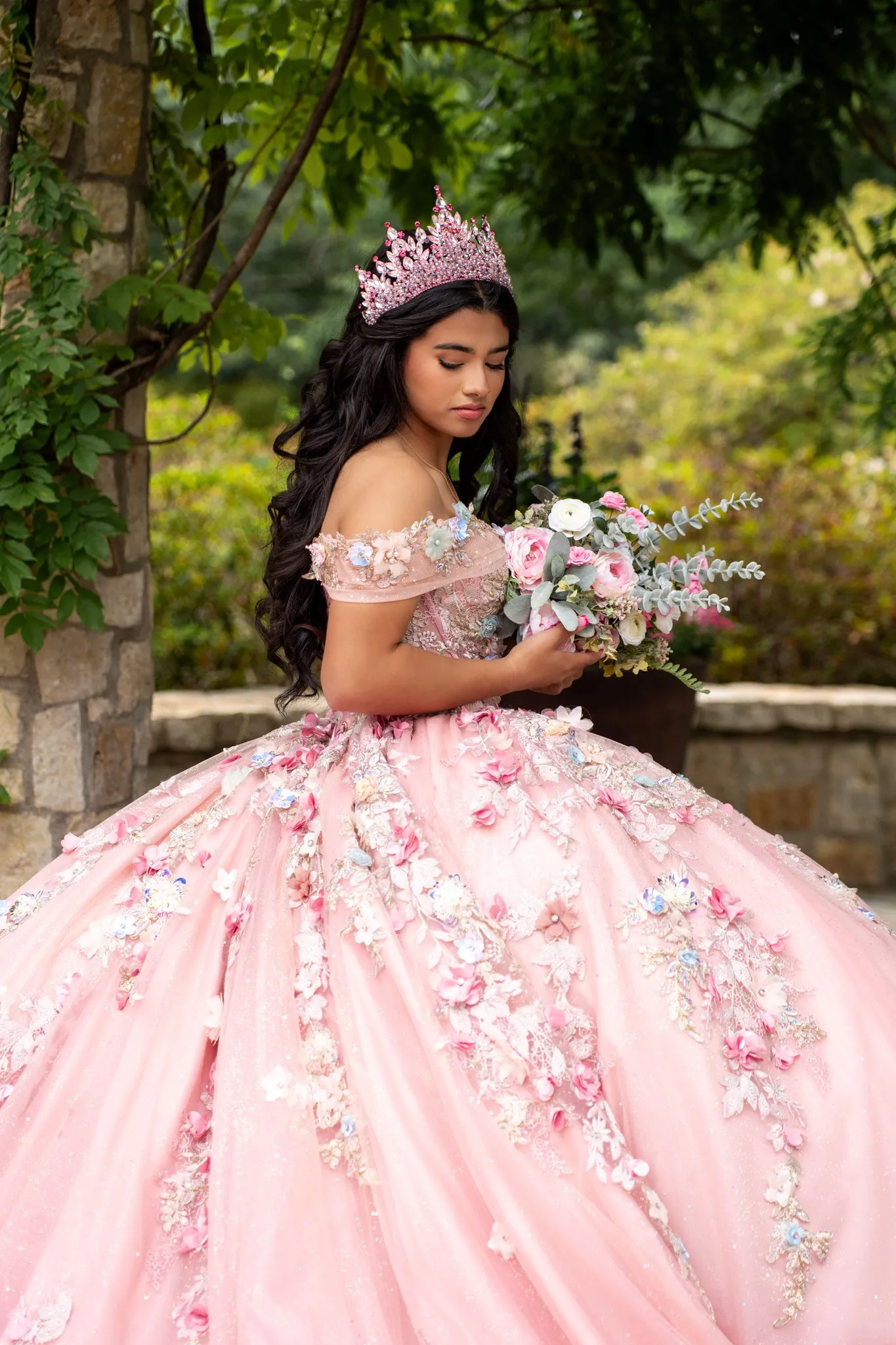 XV de Aliyah: foto de quinceañera 2 por el fotógrafo de Dallas Rony Lanza