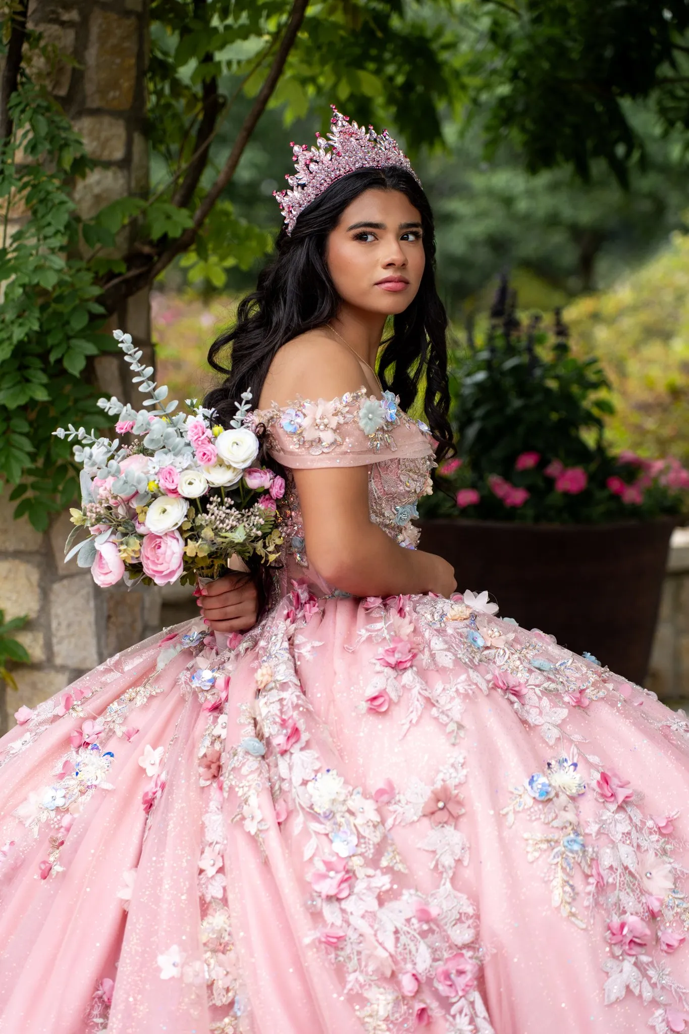 XV de Aliyah: foto de quinceañera 3 por el fotógrafo de Dallas Rony Lanza