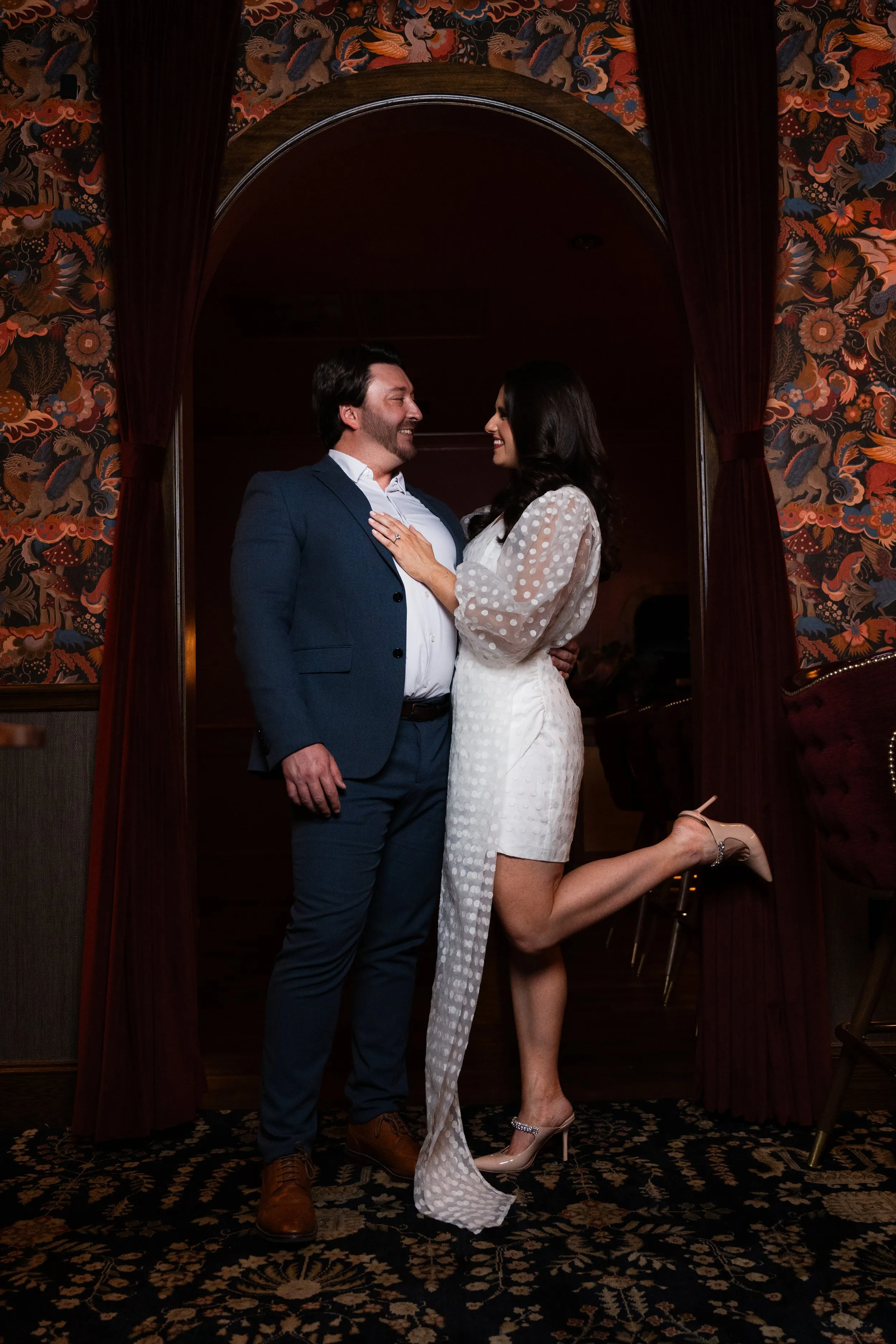 Compromiso de Bess y Ryan: foto de compromiso y boda 1 por el fotógrafo de Dallas Rony Lanza