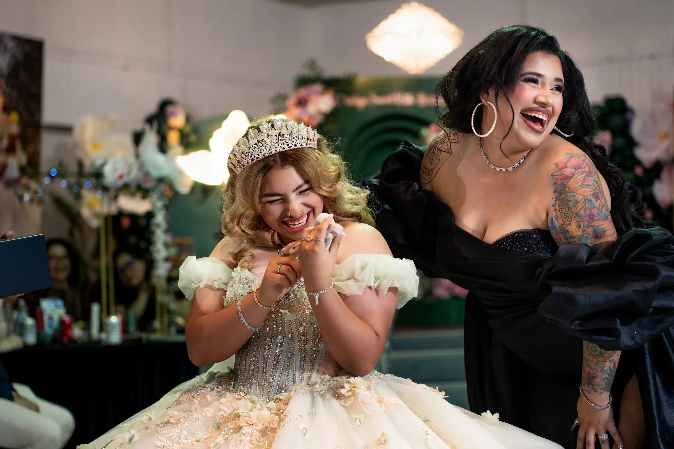Emotional moment between K’talyn and her mom