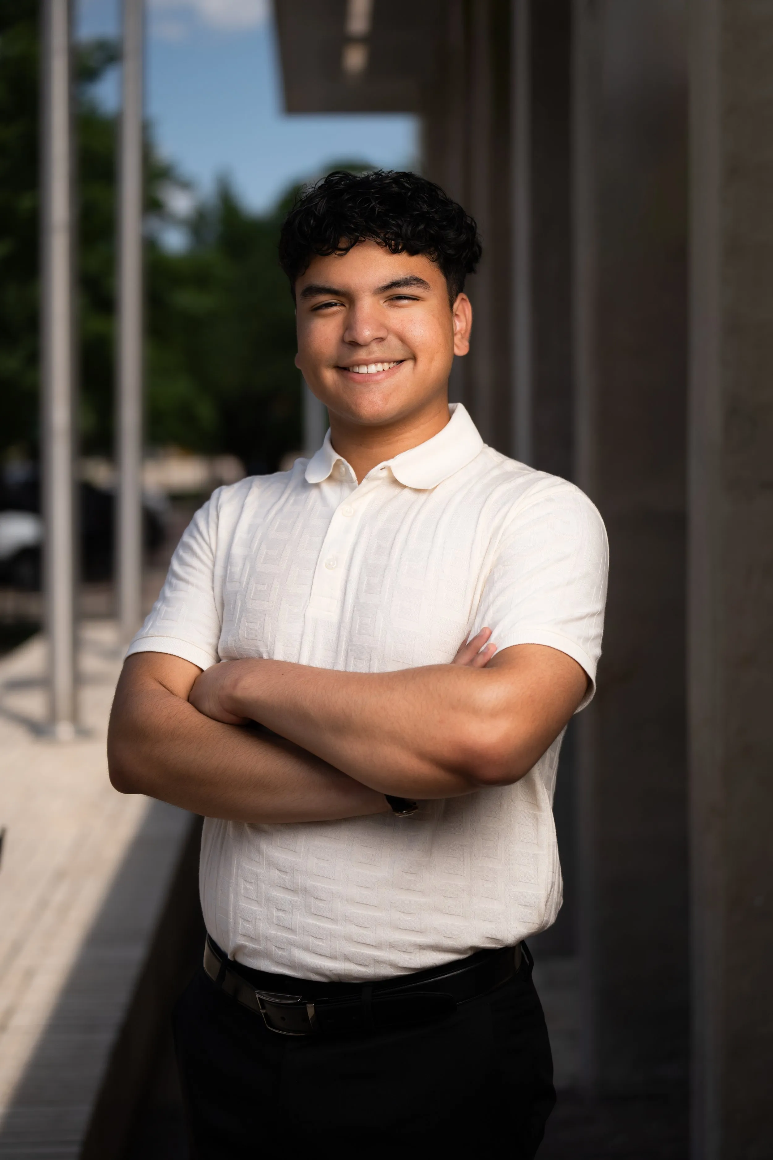Sesión de senior de Erick: foto de senior 5 por el fotógrafo de Dallas Rony Lanza