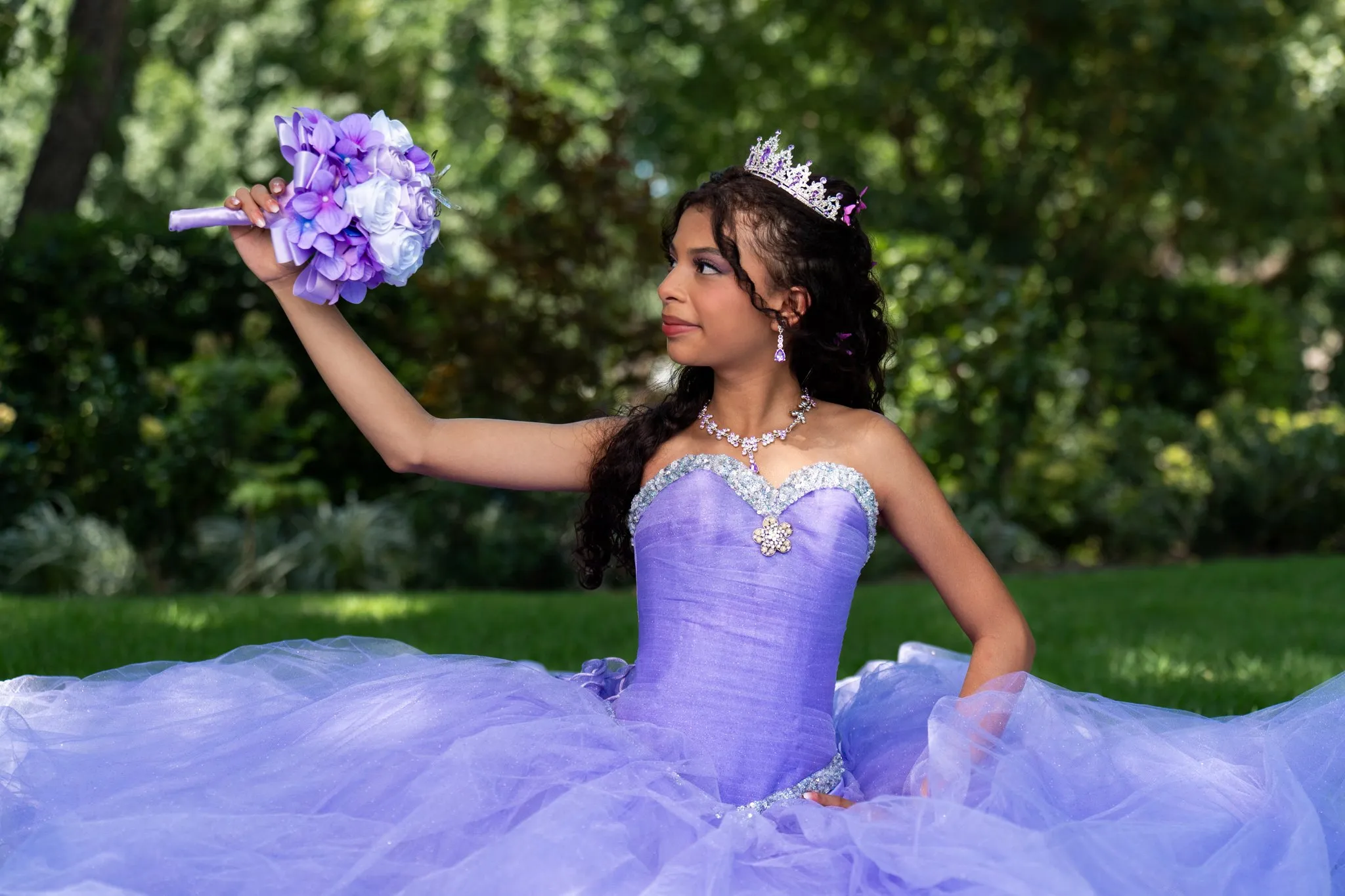 XV de Stefany: foto de quinceañera 5 por el fotógrafo de Dallas Rony Lanza