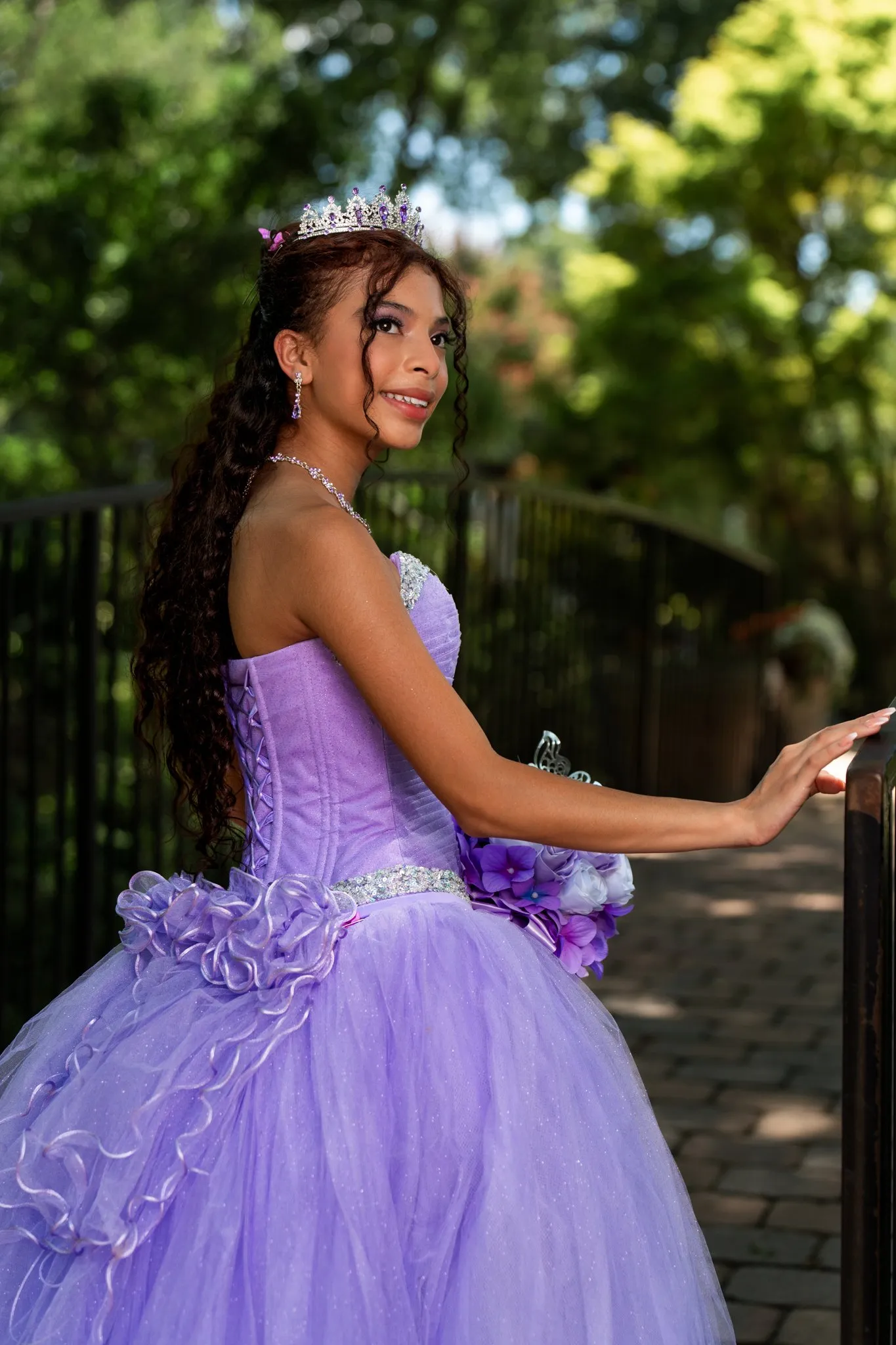 XV de Stefany: foto de quinceañera 6 por el fotógrafo de Dallas Rony Lanza
