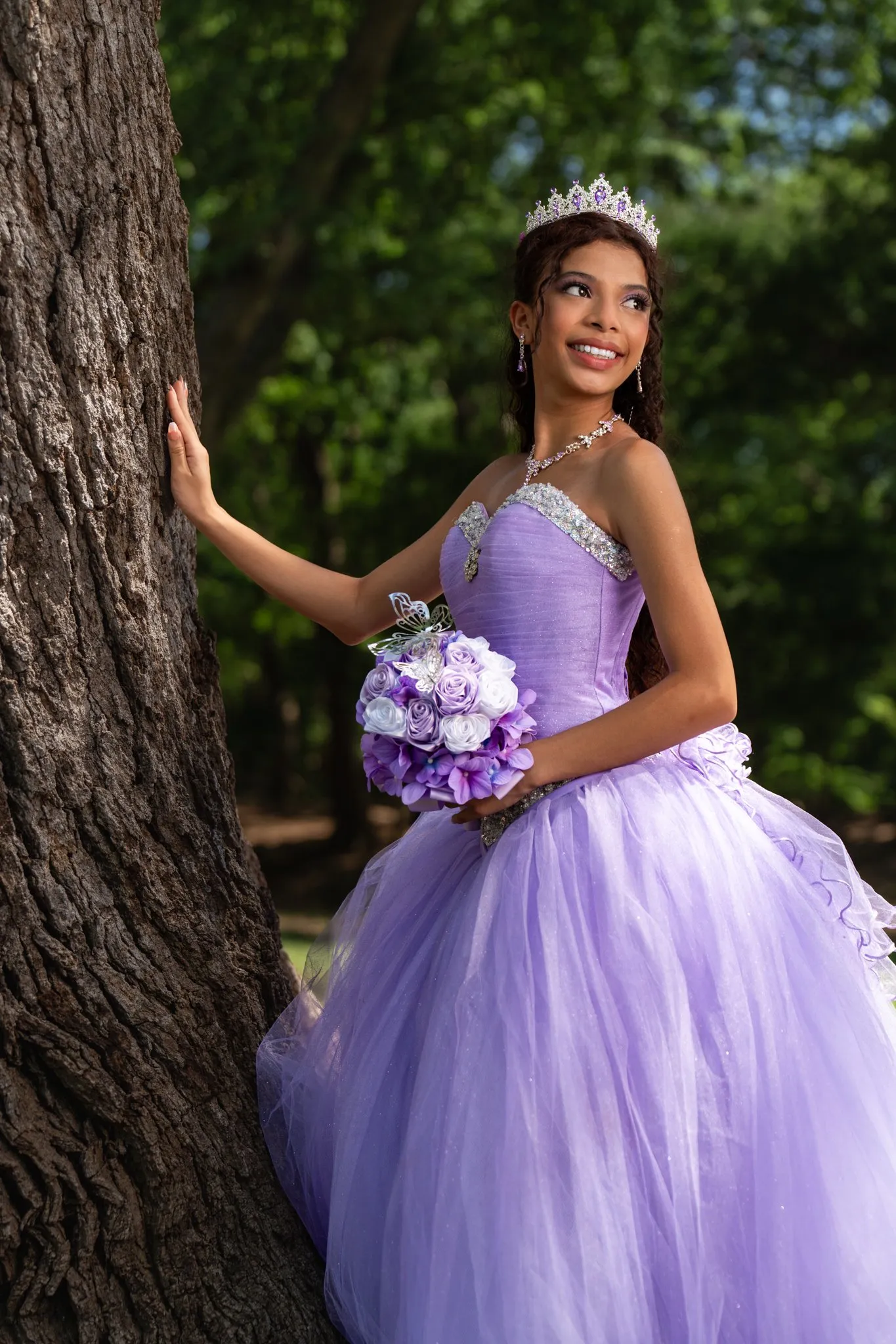 XV de Stefany: foto de quinceañera 10 por el fotógrafo de Dallas Rony Lanza