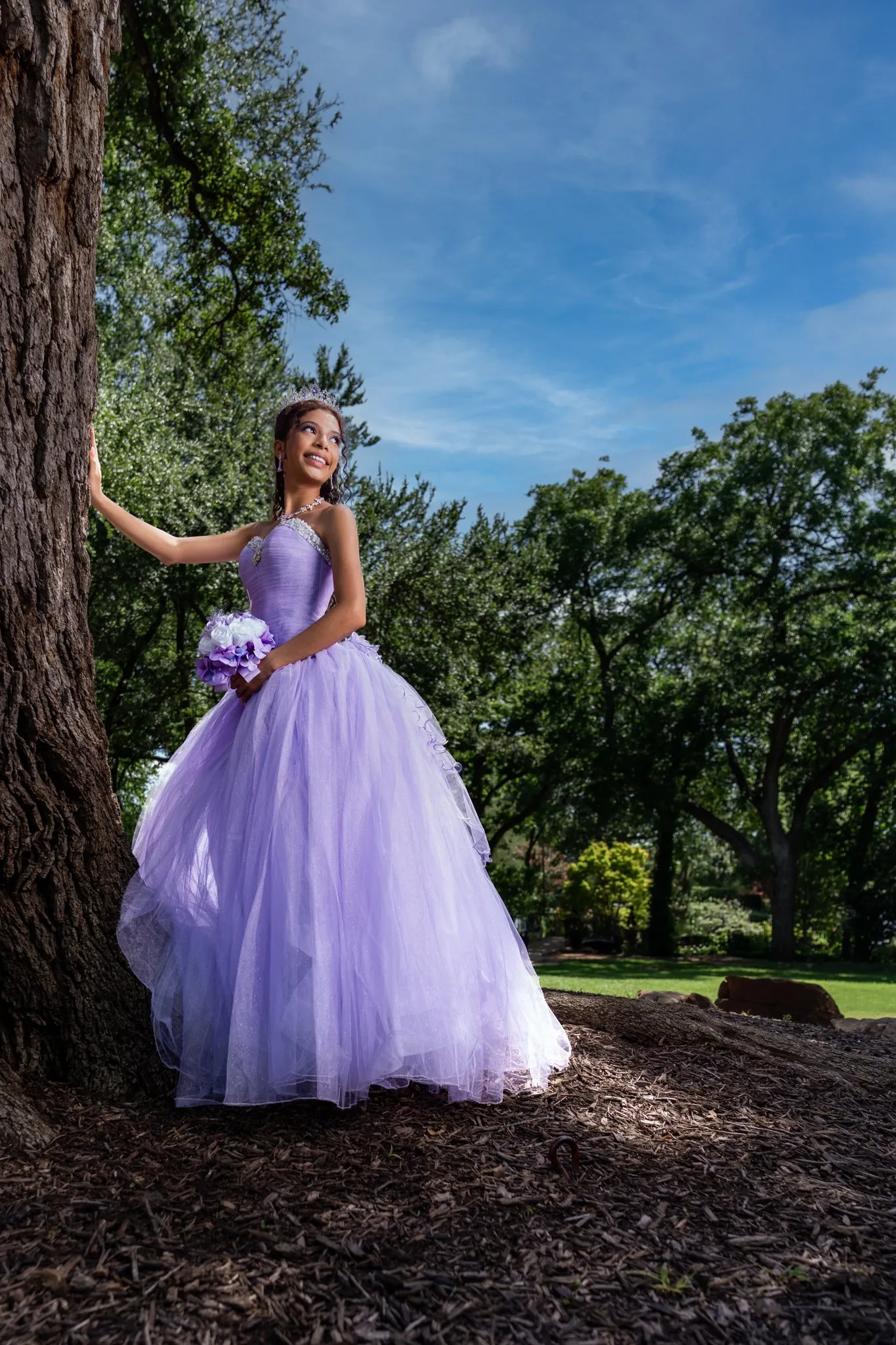 XV de Stefany: foto de quinceañera 11 por el fotógrafo de Dallas Rony Lanza
