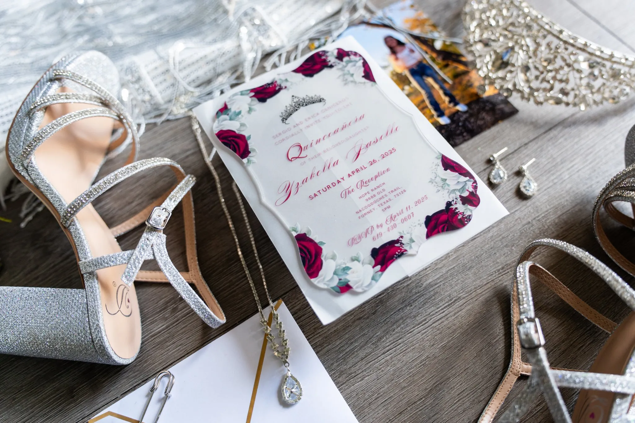 XV de Ysabella: foto de quinceañera 2 por el fotógrafo de Dallas Rony Lanza